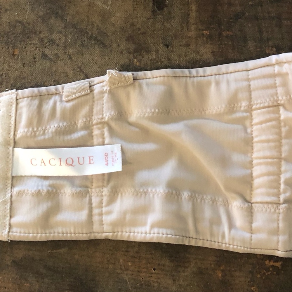 Cacique Beige Bra 44DD - Picture 3 of 8